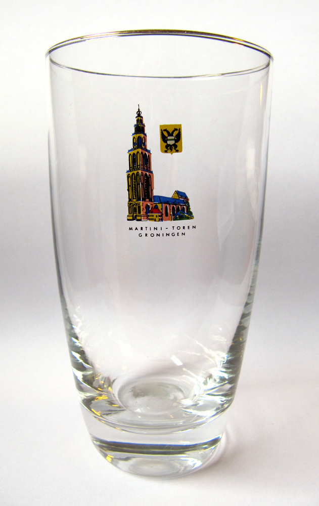 Drinkglas "Martinitoren Groningen"